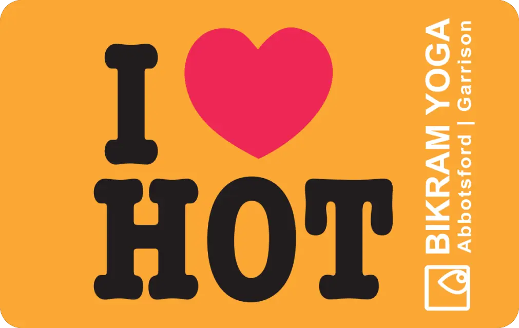 Bikram Yoga gift card